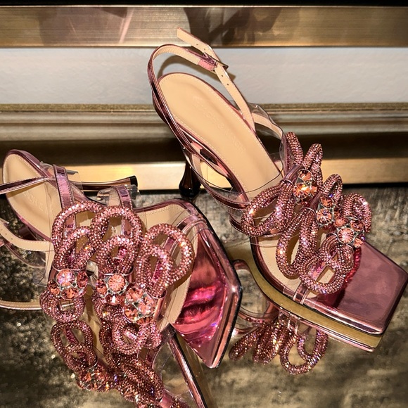 MACH & MACH Shoes - Mach & Mach triple bow sandals